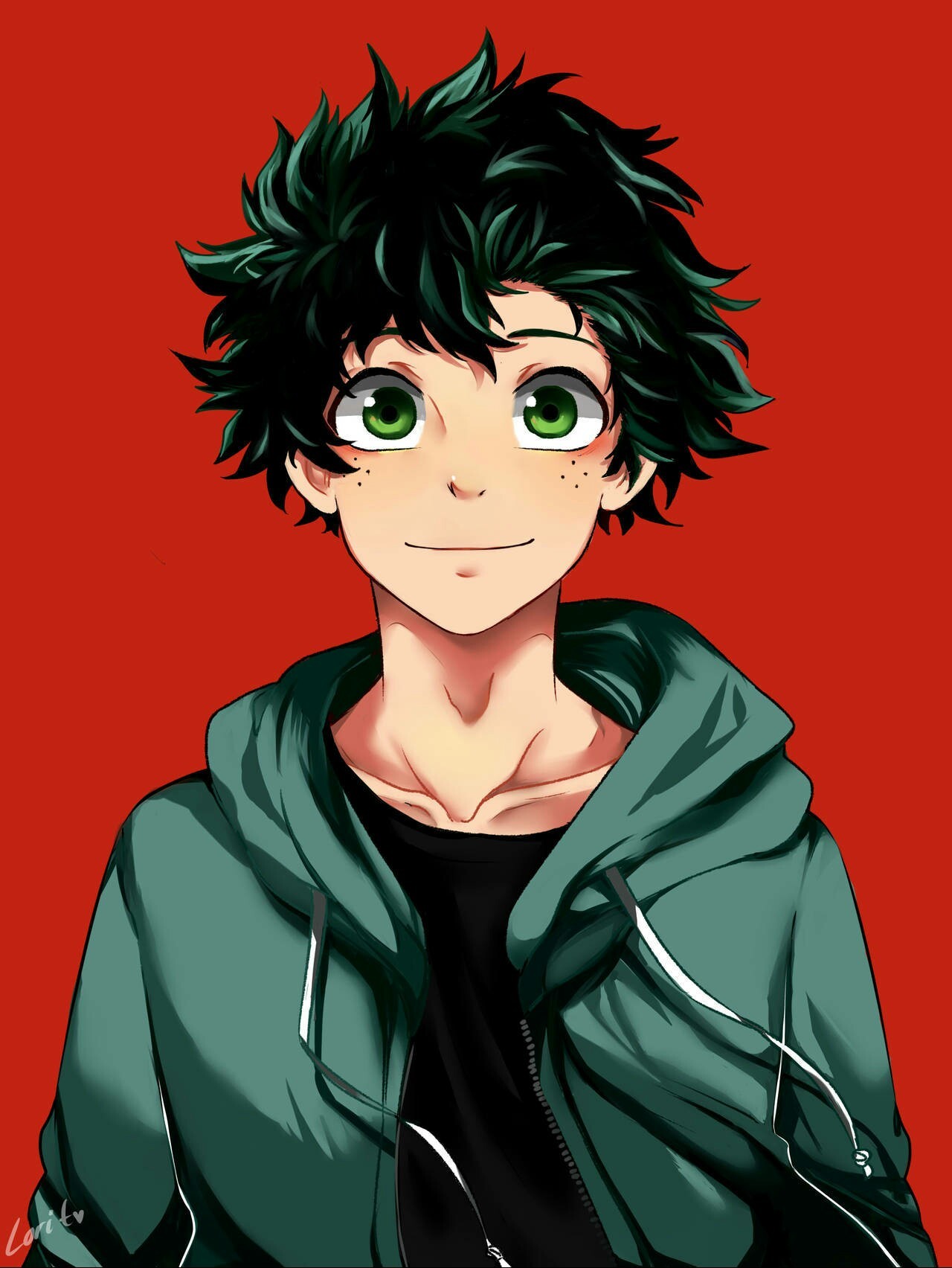 Аниме Арт #304 - Anime Art, Аниме, Boku no Hero Academia, Midoriya izuku, My Hero Academia, Цифровой рисунок, Арт