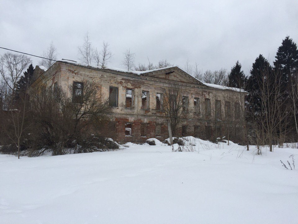 Abandoned estate Molodi - My, Urbanfact, , Manor, Chekhovsky District, Abandoned house, Longpost