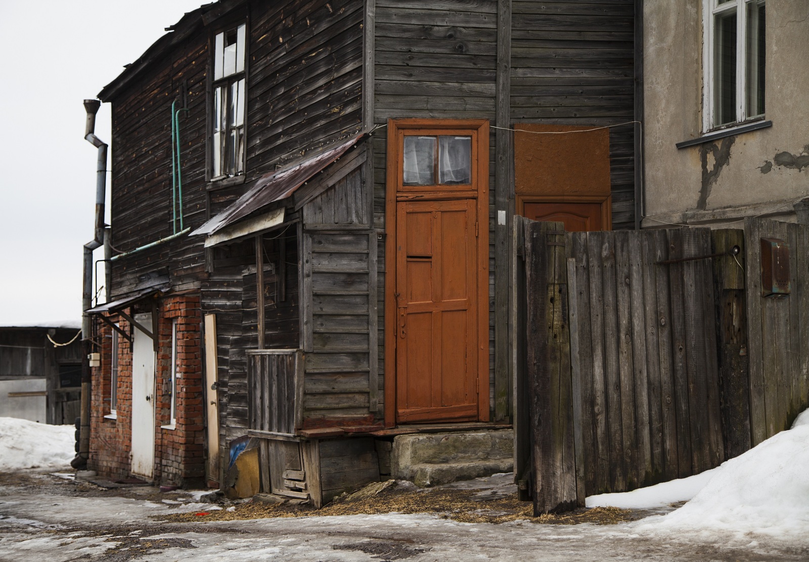 Город с изнанки - Моё, Провинция, Старые дома, Ретро, Владимир, Фотография, Свое, Локация, Длиннопост