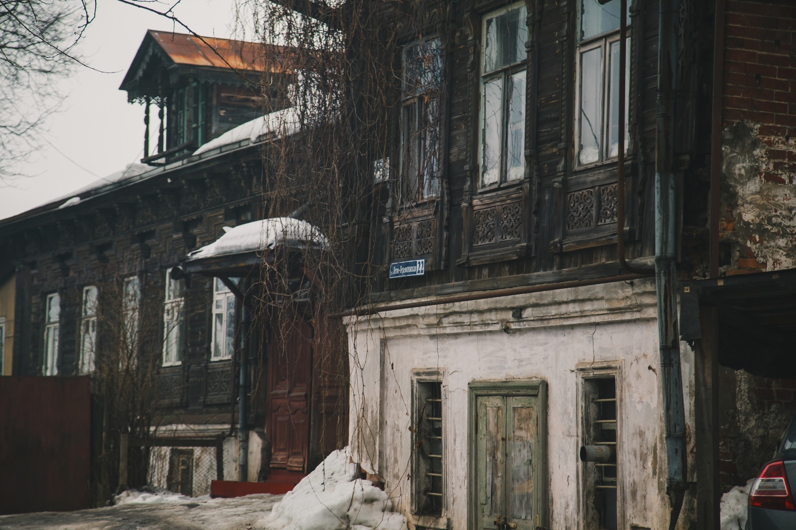 Город с изнанки - Моё, Провинция, Старые дома, Ретро, Владимир, Фотография, Свое, Локация, Длиннопост