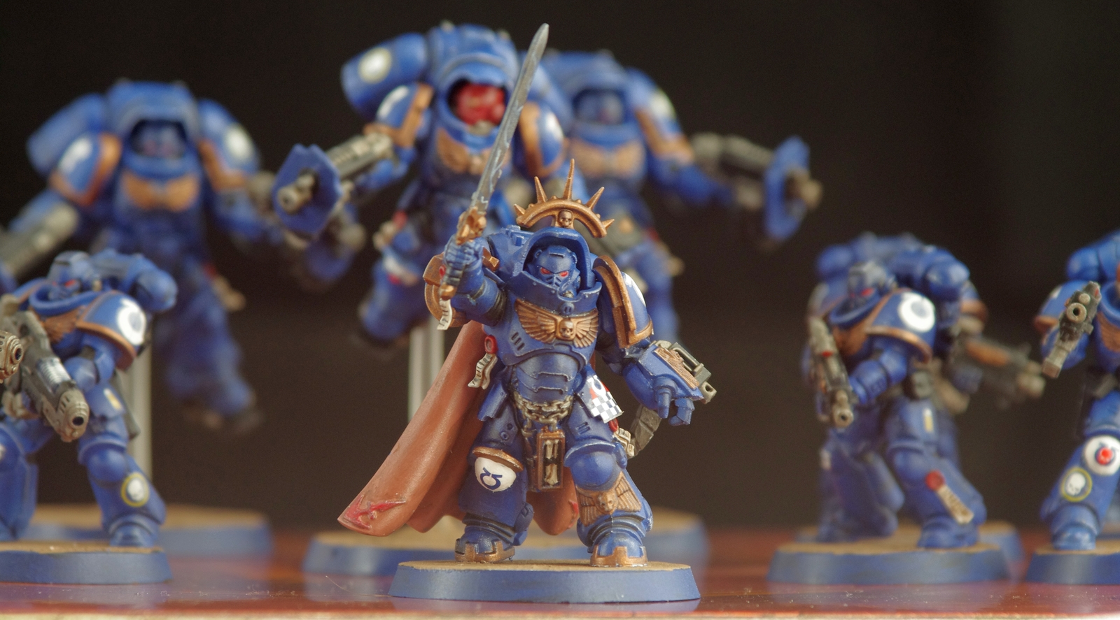 Let's get into the hobby. - My, Warhammer 40k, Wh miniatures, Ultramarines, Miniature, Longpost, The photo