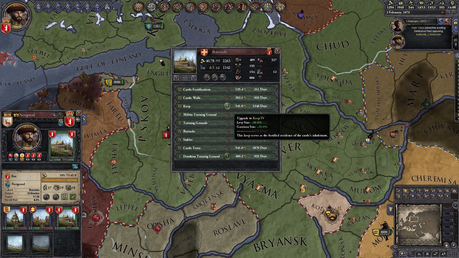 Особые постройки в crusader kings 3 карта