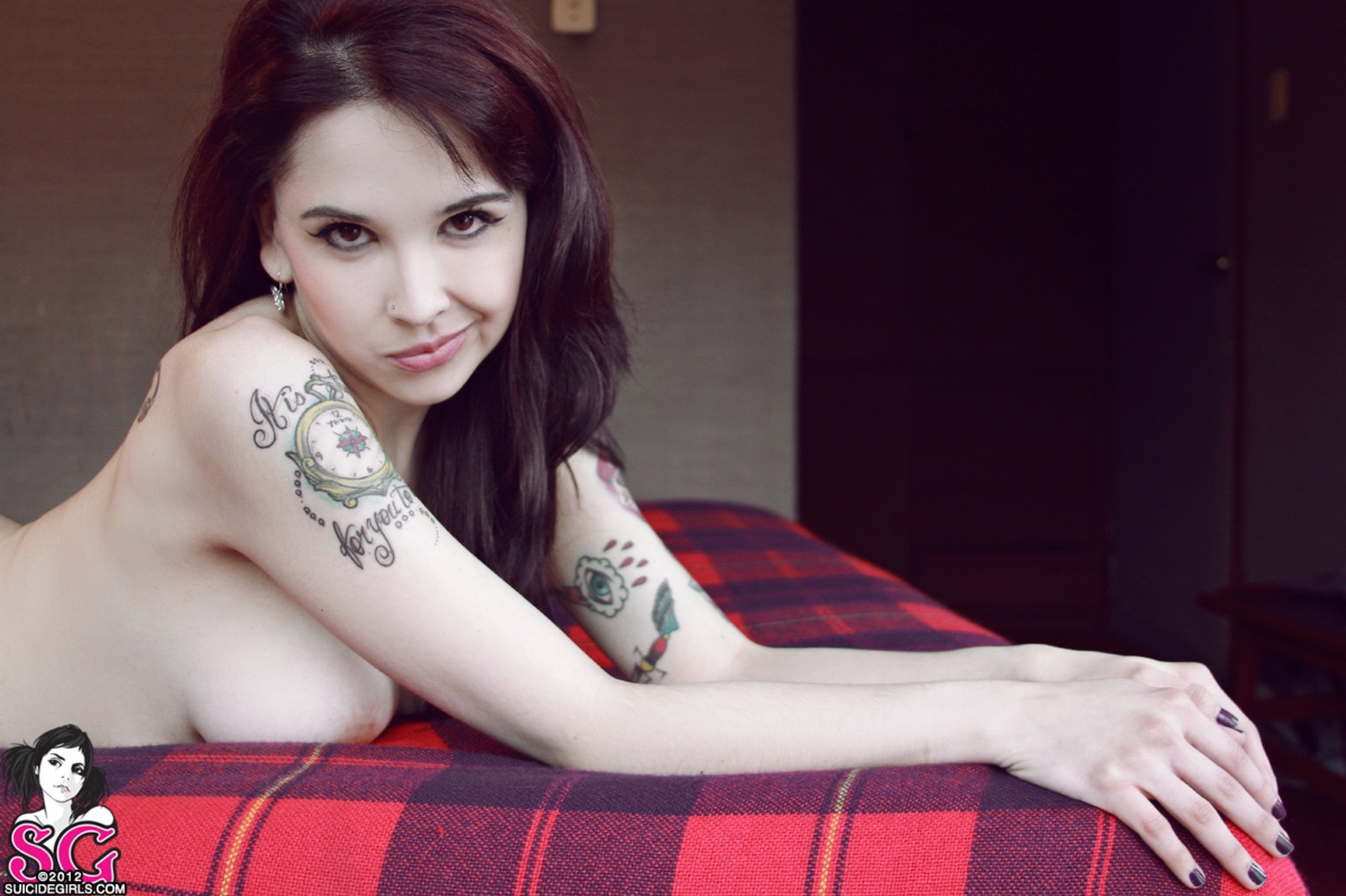 Ilanna - NSFW, Ilanna, Suicide Girls, Красивая девушка, Сиськи, Длиннопост