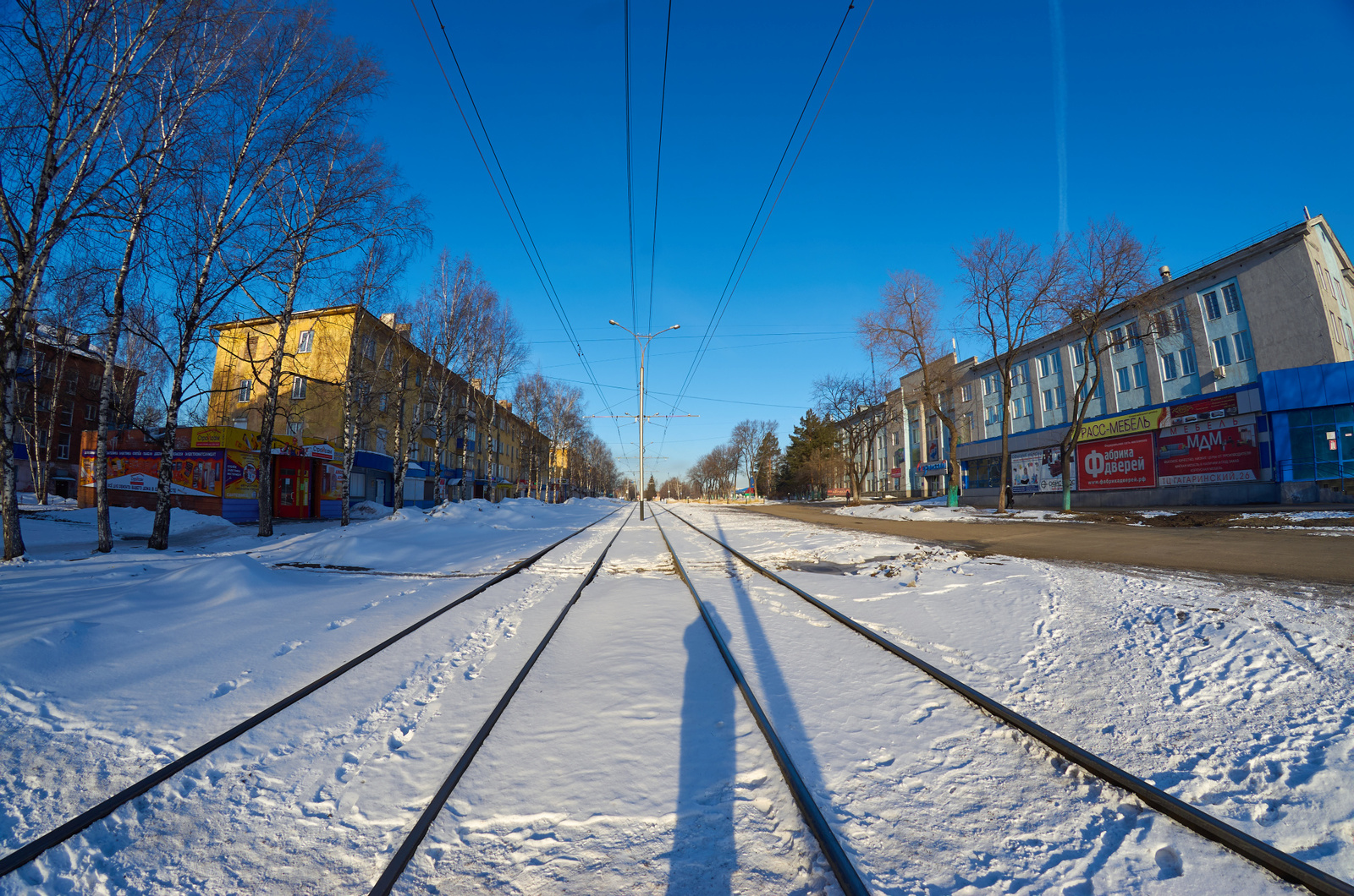 May three weeks later - My, Siberia, Spring, Snow, Cold, Fishye, April, Longpost