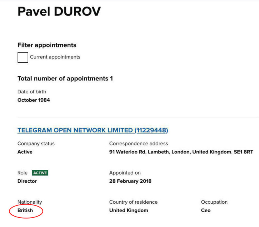 Pavel Durov received British citizenship - Great Britain, Citizenship, Pavel Durov, Telegram channels, Roskomnadzor, Liferu, Longpost