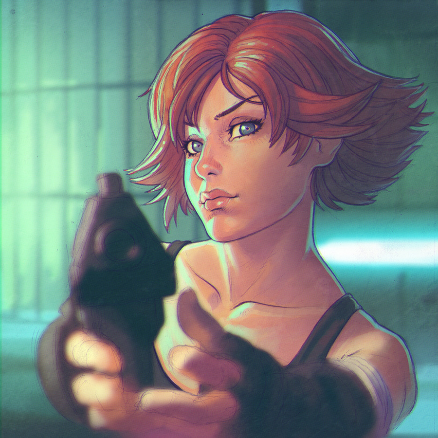 Meryl Silverburgh - Metal gear solid, Meryl Silverburgh, Games, Art