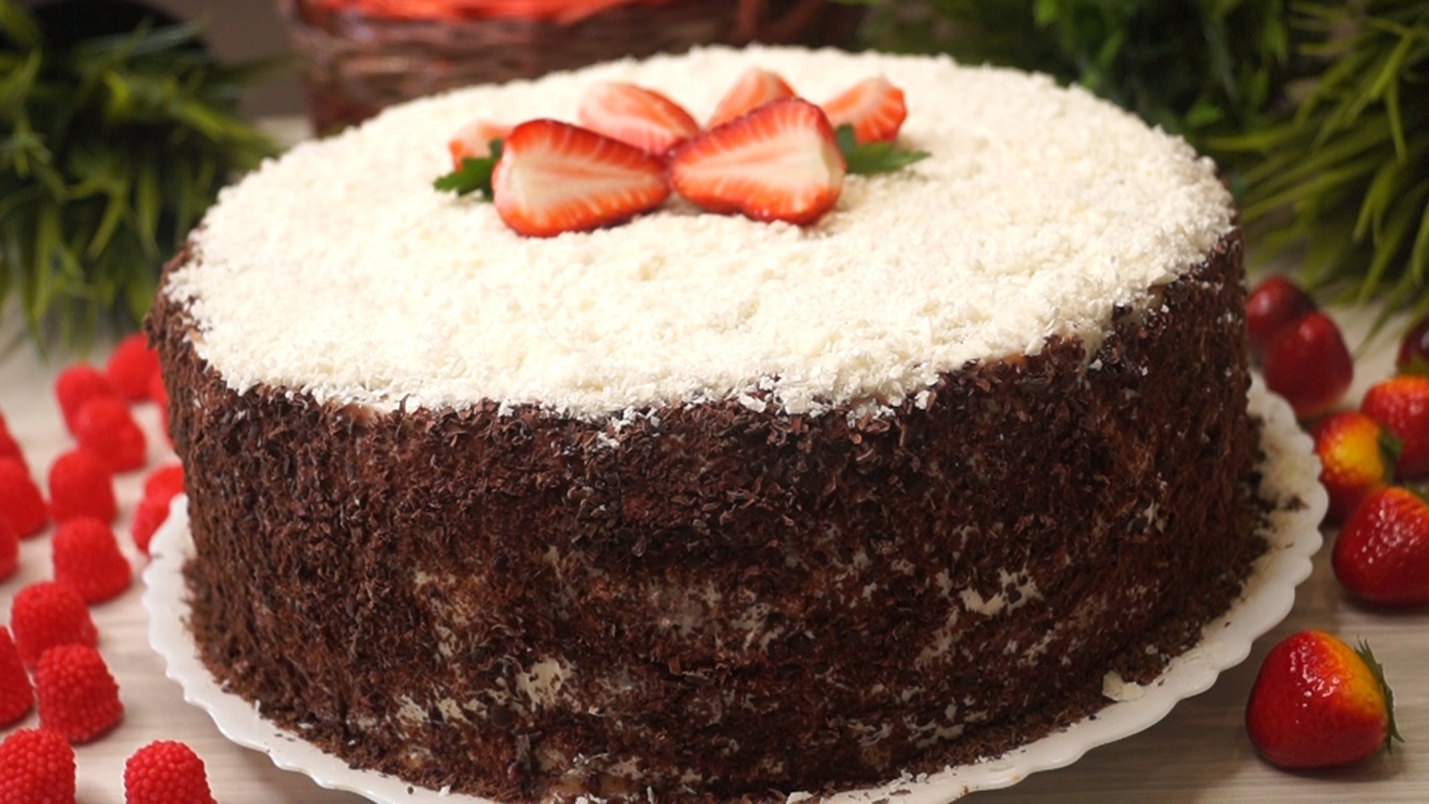 Cake Festive - My, Cake, Recipe, Video recipe, Video