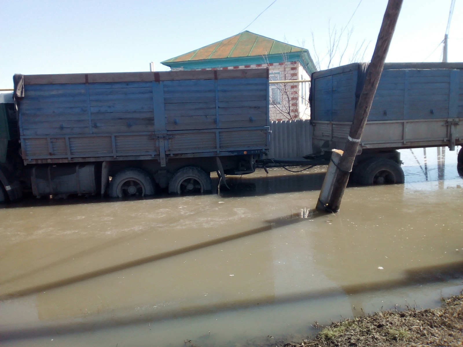 In the flood zone - Flood, Volgograd region, Drowning, Longpost