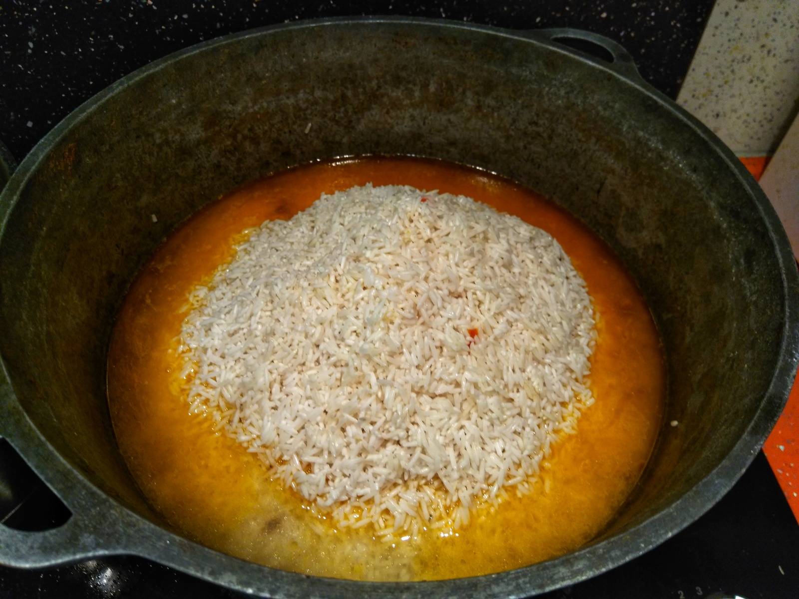 Algerian pilaf. - My, Pilaf, Recipe, Algeria, , Longpost