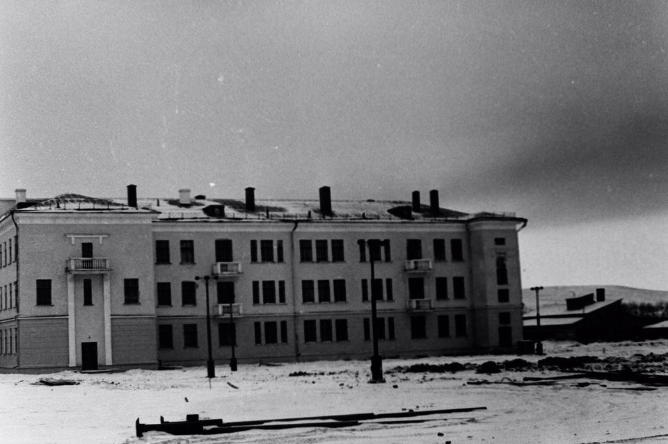 First City Hospital Magnitogorsk. - Magnitogorsk, Hospital, Past, , Magnitka, Left Bank, Old, Old photo, Longpost