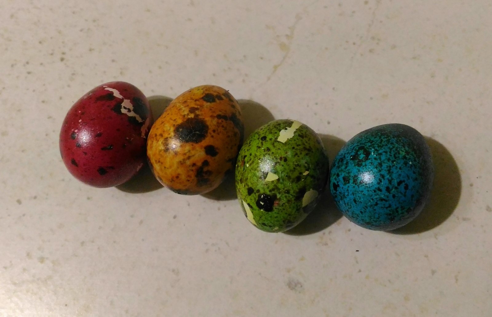 Quail Easter eggs - My, Easter, Eggs, Quail egg, Coloration, Painting