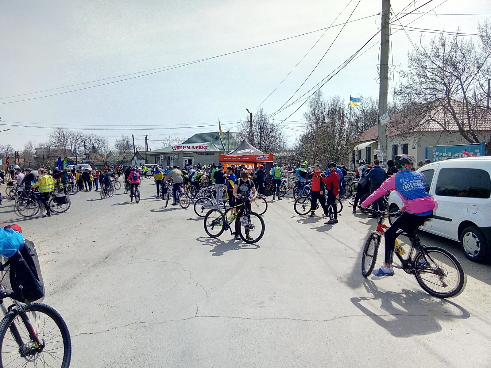 Bicycle race-bicycle rally Odessa sotka 2018 - My, Cycling, , , , Longpost, Bicycle racing