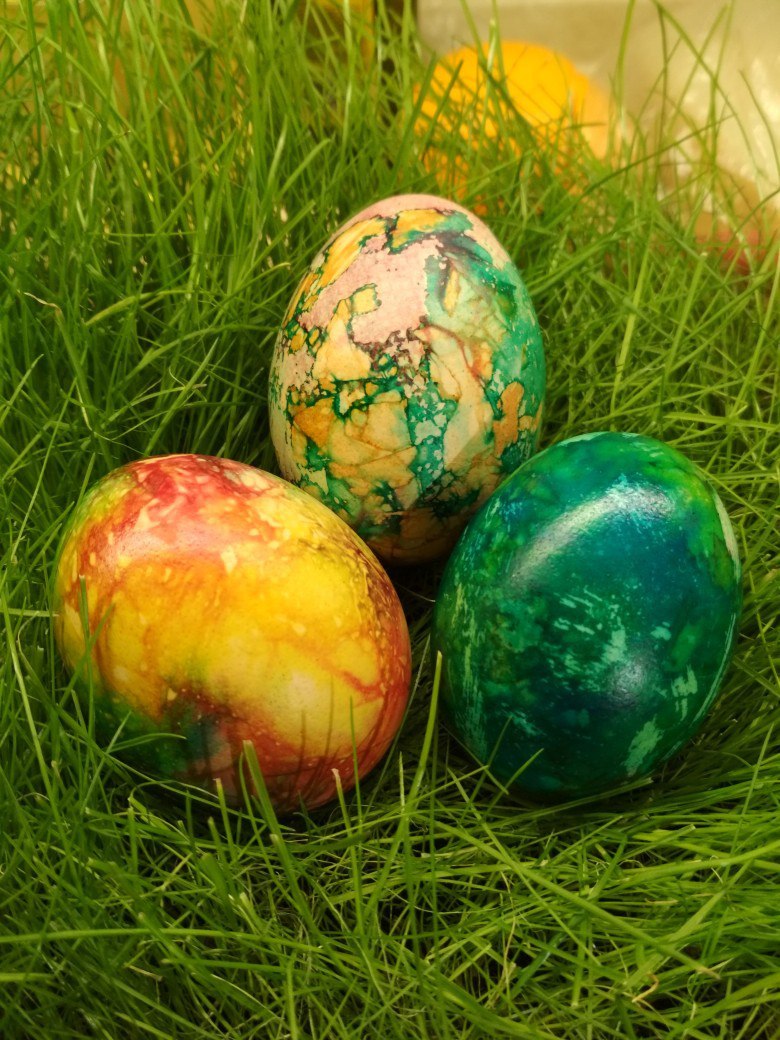 Easter space eggs - My, Easter, Eggs, Dyed eggs, Easter eggs, Creation, Longpost