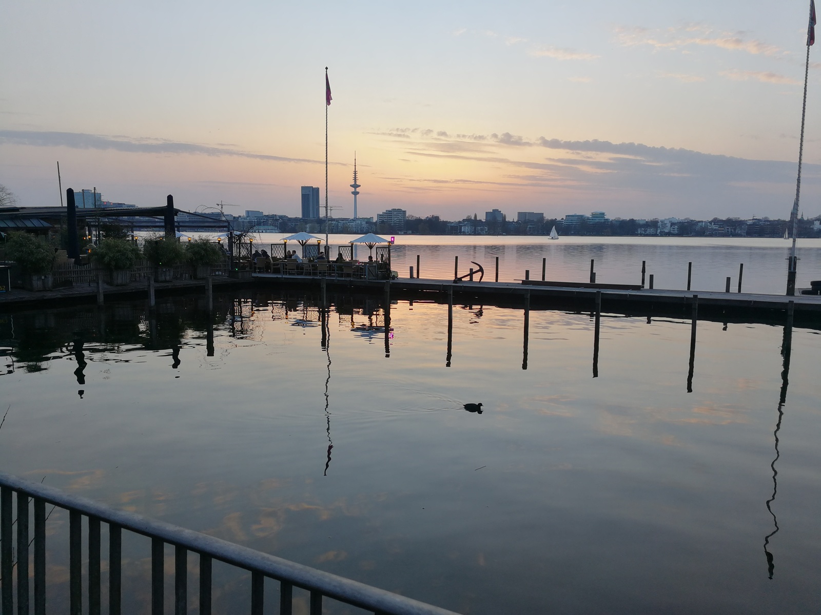 Just an evening in Hamburg - My, Spring, Evening