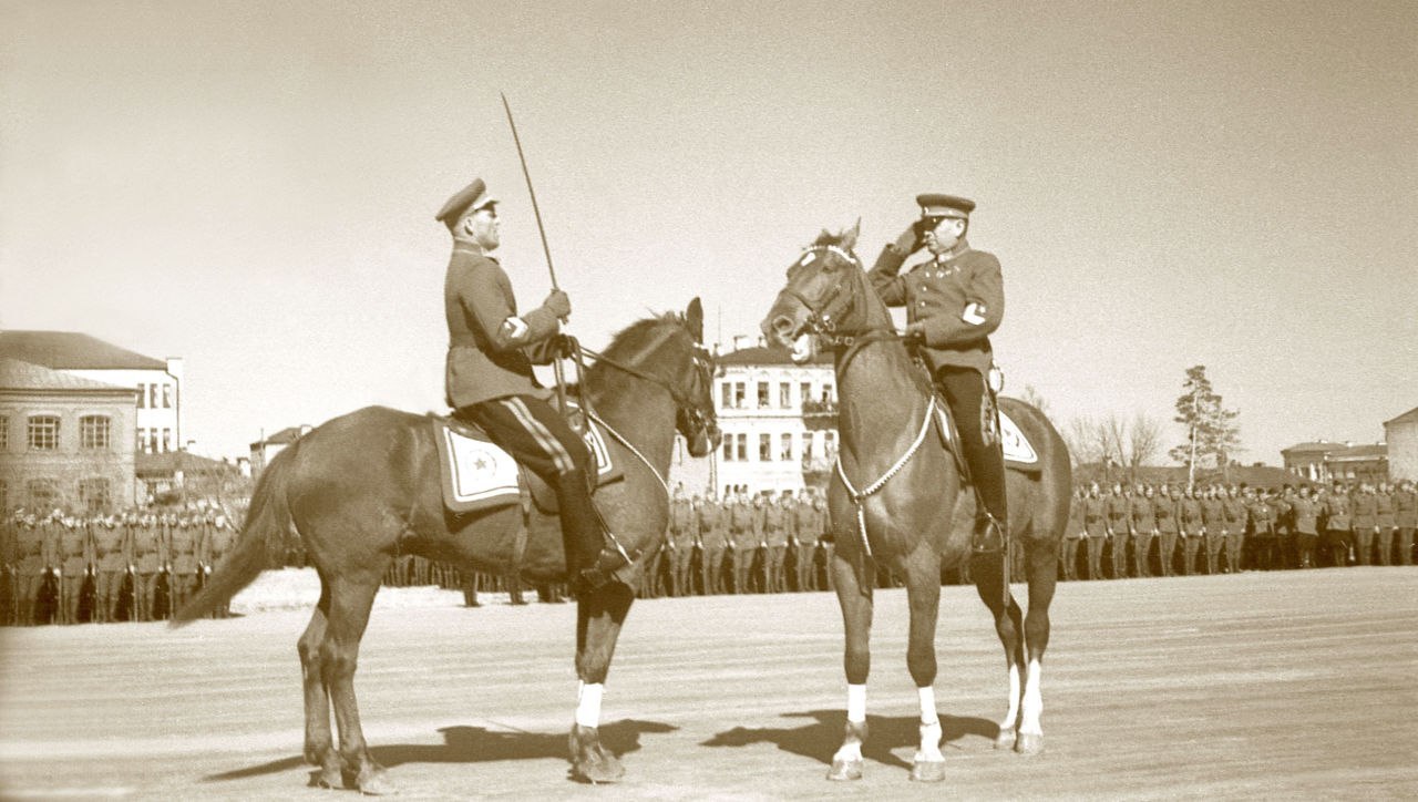 Parade in Kuibyshev on May 1, 1941 - Samara, Interesting, The photo, Story, Military, 1941, Parade, Retro, Longpost