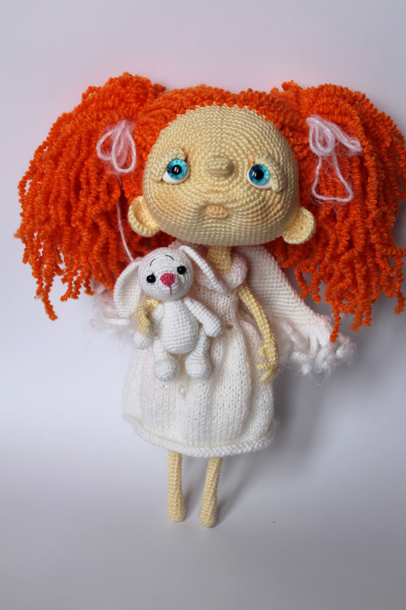 spring angel - Amigurumi, Angel, Doll, , Hobby, Needlework without process, Toys, Knitting, Longpost