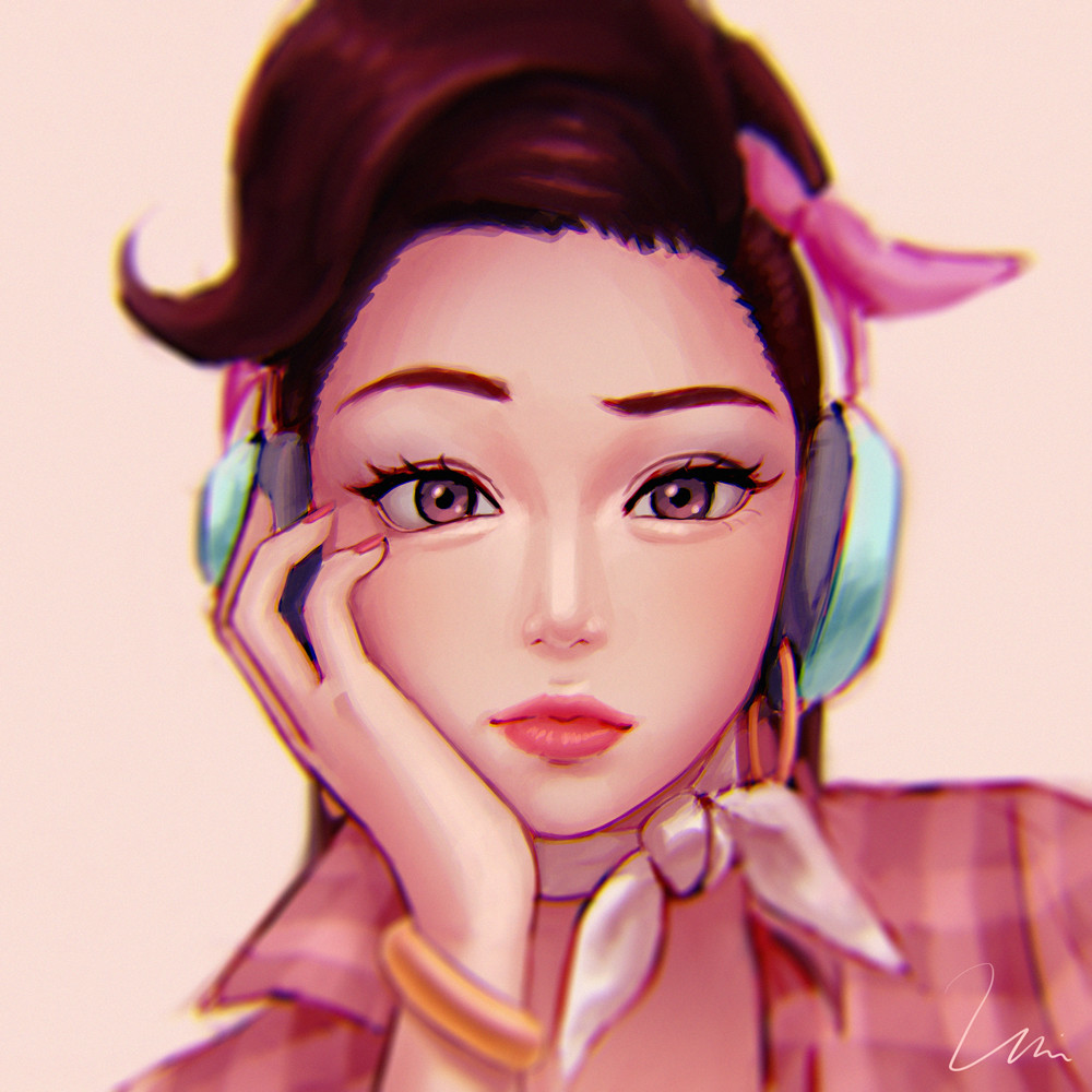 Overwatch Girls - Art, Overwatch, Games, , Longpost, Umigraphics