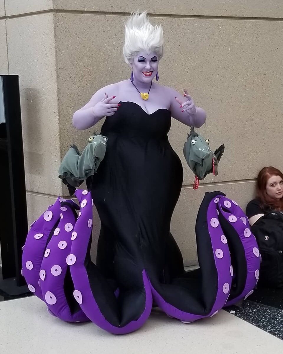 Ursula, today at C2E2 in Chicago - The photo, Cosplay, Ursula, the little Mermaid