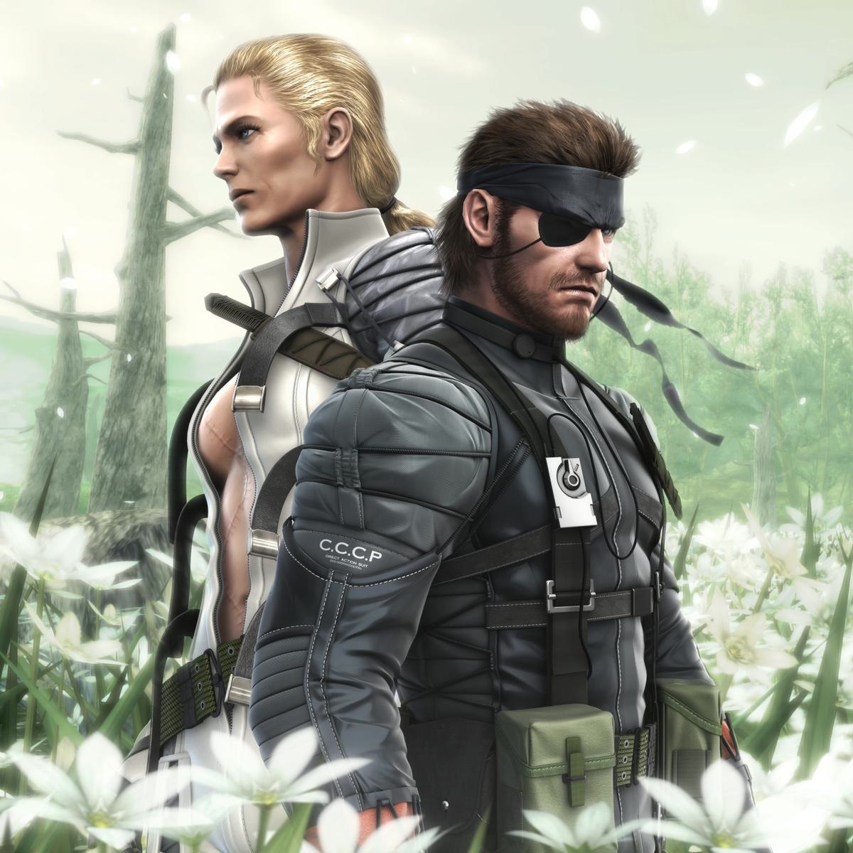 Teacher and pupil - Metal gear, Naked Snake, Games, Art, The Boss