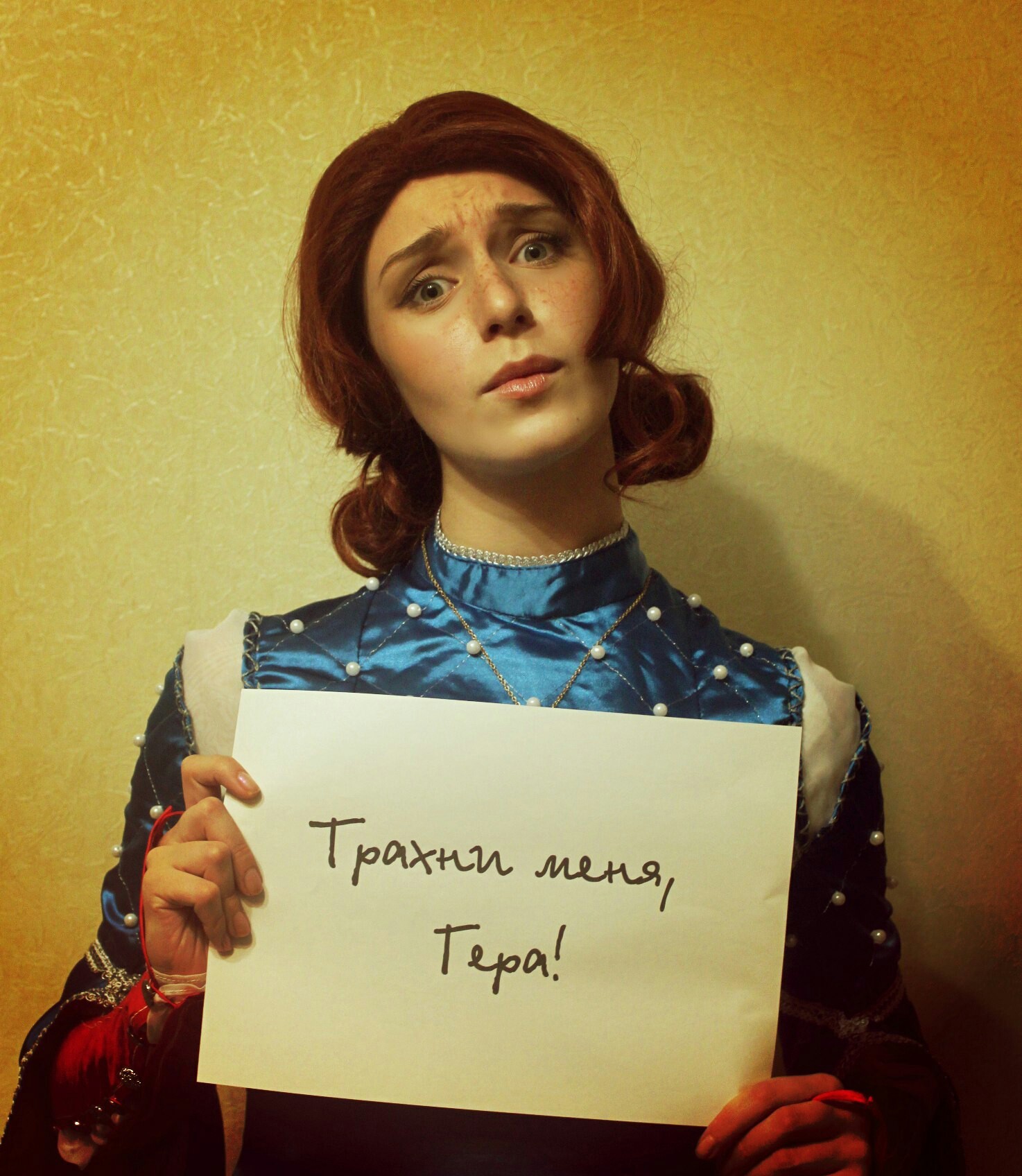 Cosplayer Triss Thoughts - My, Cosplay, Russian cosplay, Witcher, Triss Merigold, Humor, Longpost