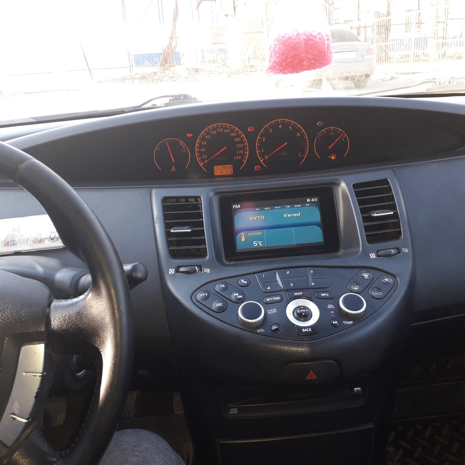 Large comfortable instrument panel nissan example r12 - Car, Dashboard, On-board computer, Comfort, Convenience, Big