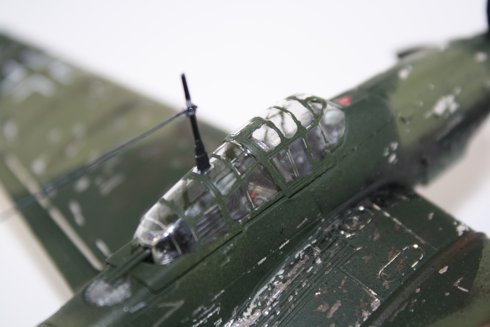 Ju87 G-1 STUKA - My, Scale model, Prefabricated model, Aviation, The Second World War, Scale 72, Stand modeling, Longpost