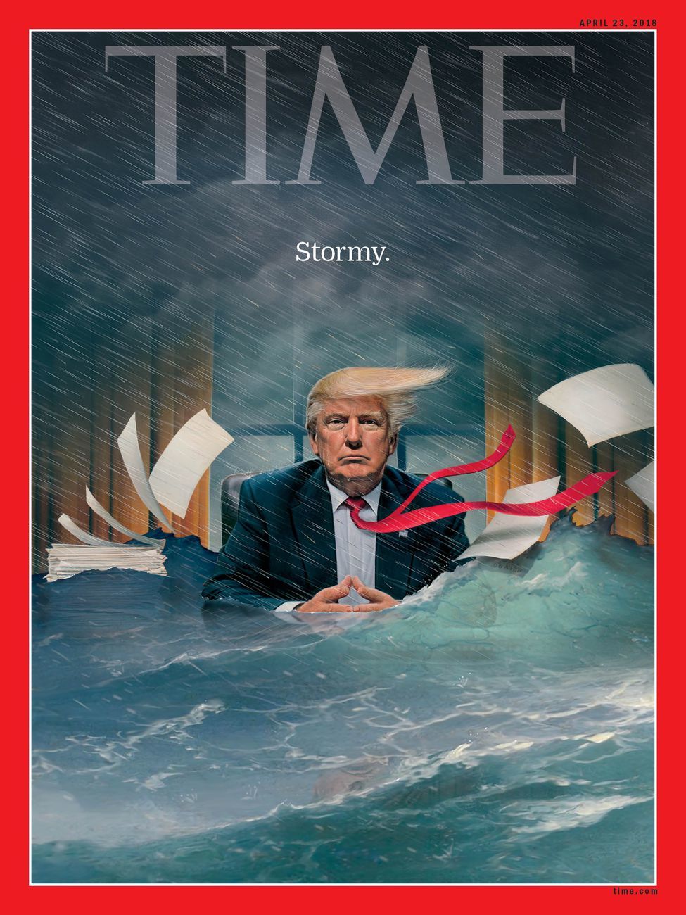 Stormy - Time, Donald Trump