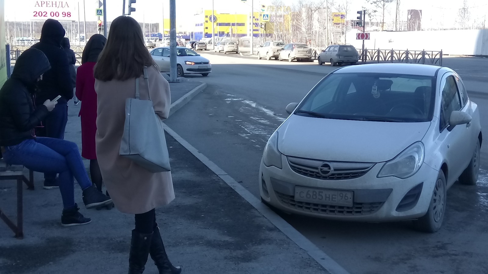 Another valet - My, Неправильная парковка, Yekaterinburg, The photo, Stop, I park where I want