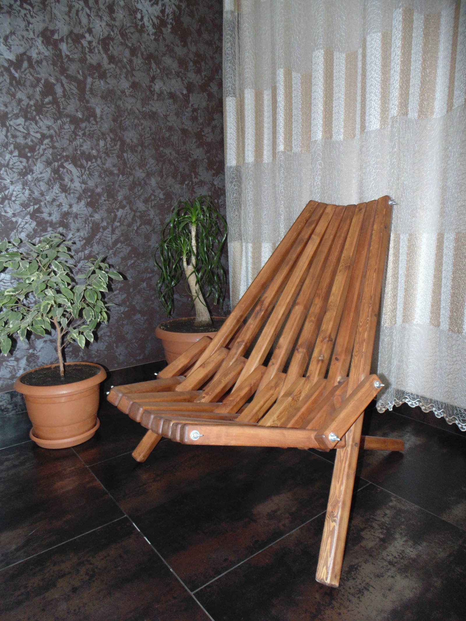 Pine armchair - My, Armchair, Pine, With your own hands, Wood products, Longpost