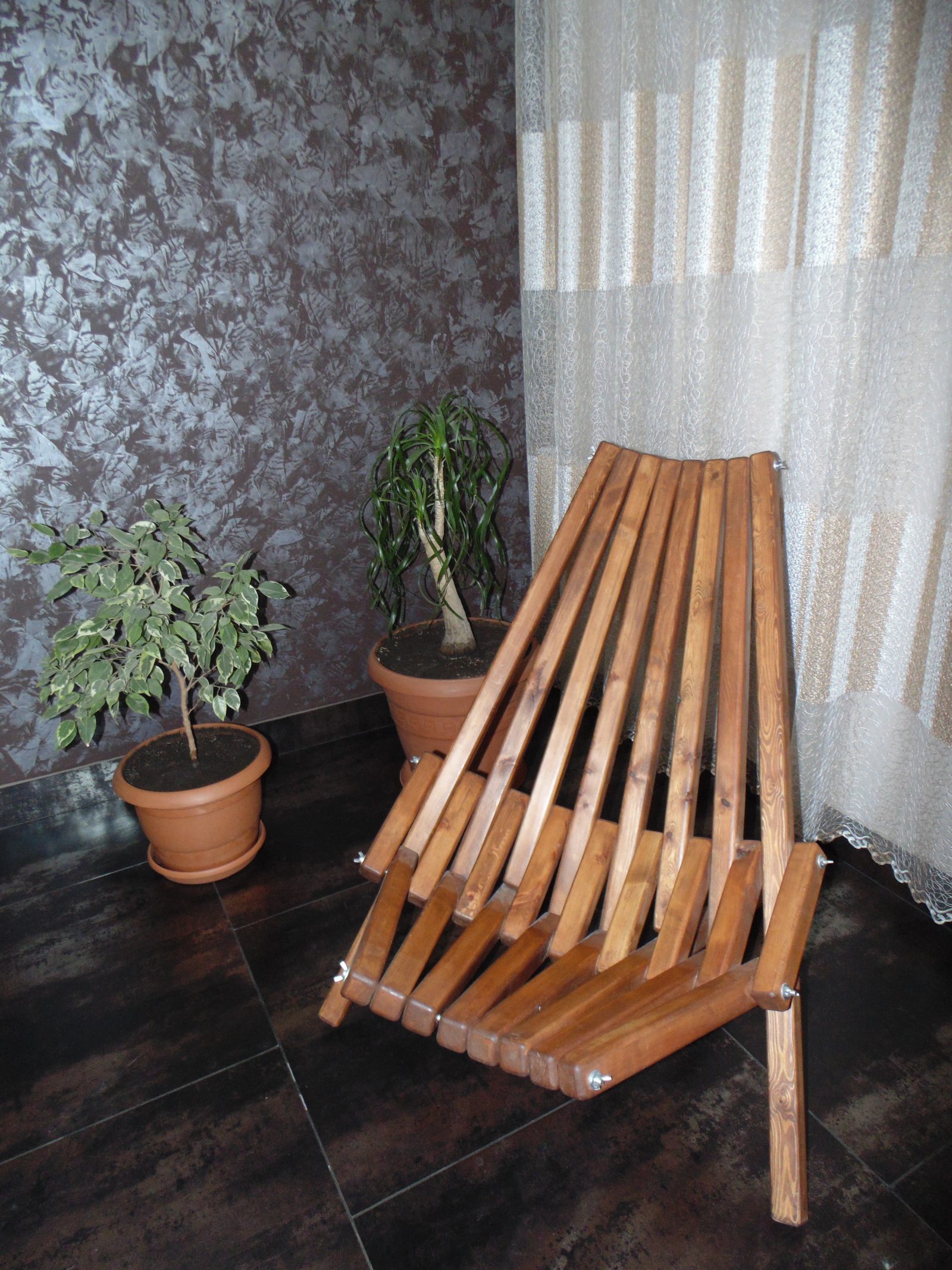 Pine armchair - My, Armchair, Pine, With your own hands, Wood products, Longpost