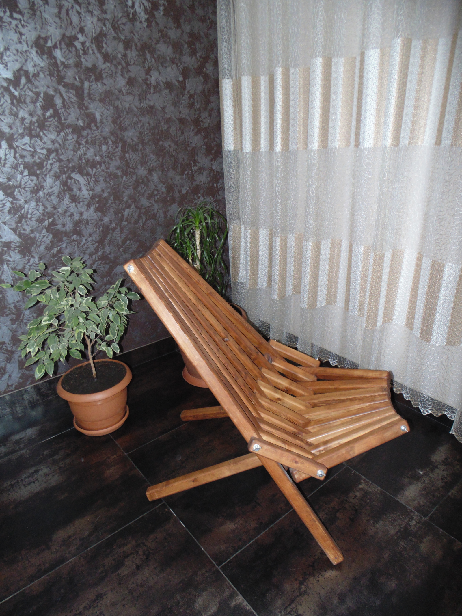 Pine armchair - My, Armchair, Pine, With your own hands, Wood products, Longpost