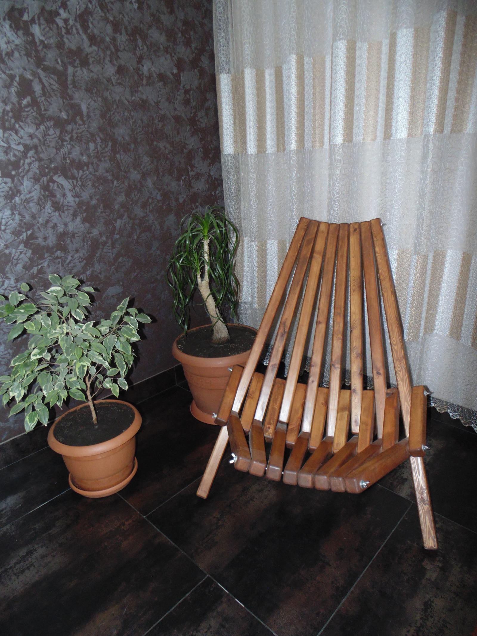 Pine armchair - My, Armchair, Pine, With your own hands, Wood products, Longpost