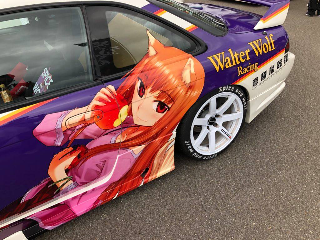 Goddessmobiles :) - Itasha, Anime, Spice and Wolf, Horo holo, Holo, Nissan, Audi, Longpost