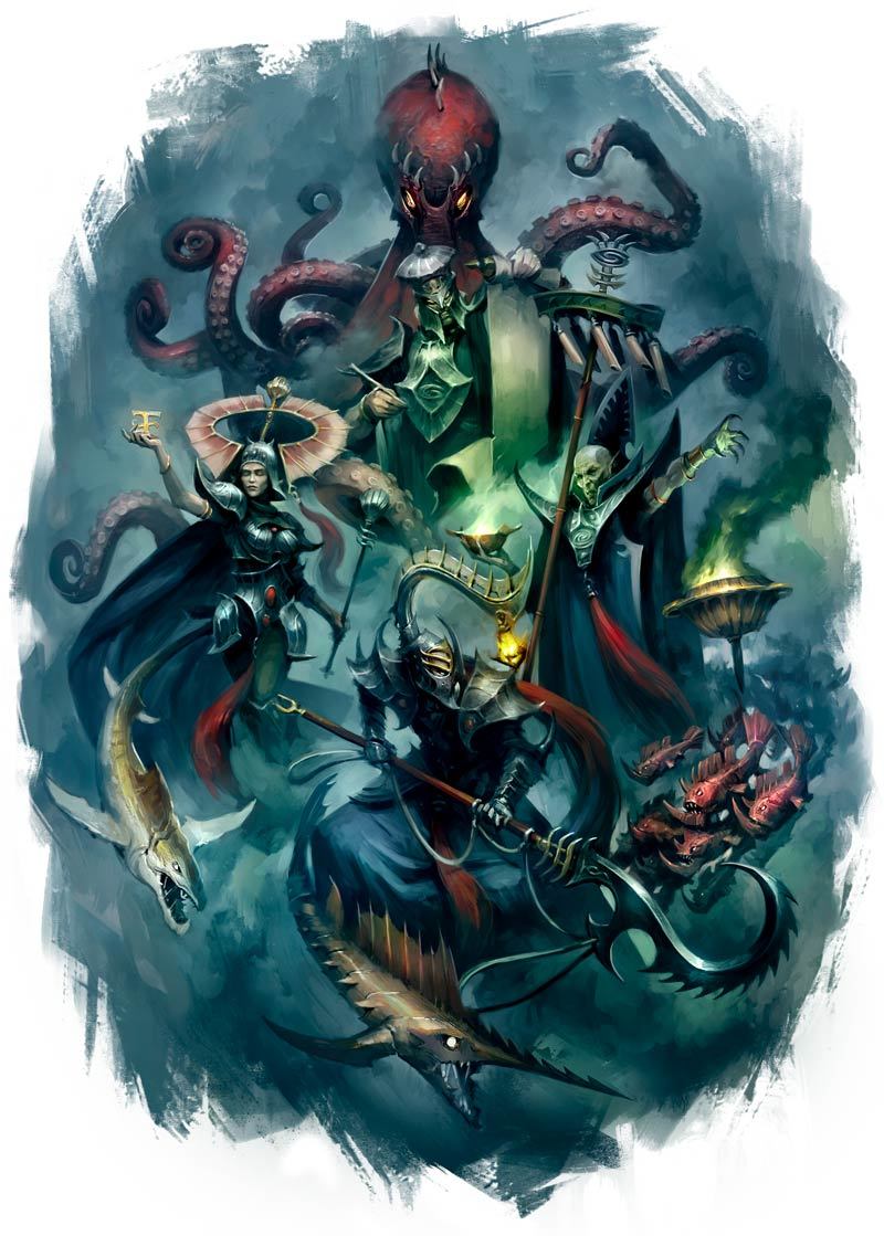 Idoneth Deepkin Art - Warhammer: age of sigmar, Idoneth Deepkin, Aos Art