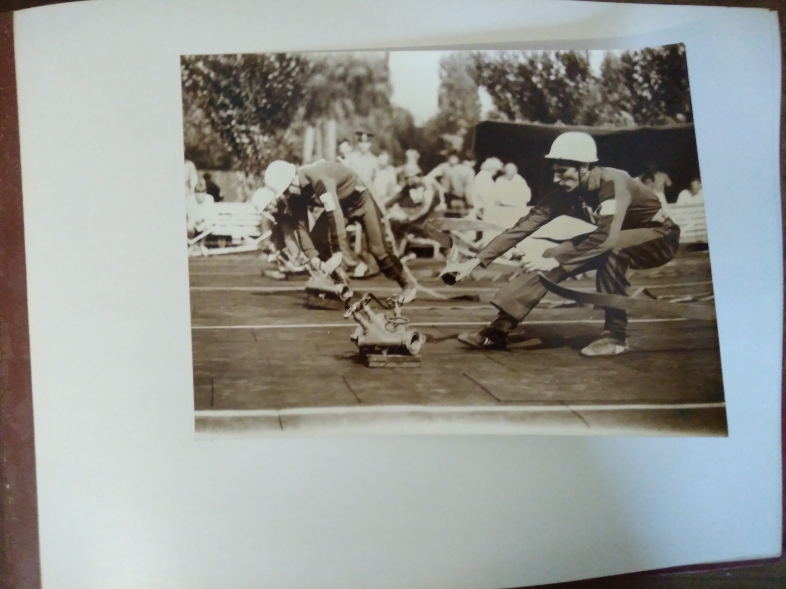 Album from Voronezh - My, 1988, the USSR, Voronezh, Competitions, Firefighters, Photo album, The photo, Longpost