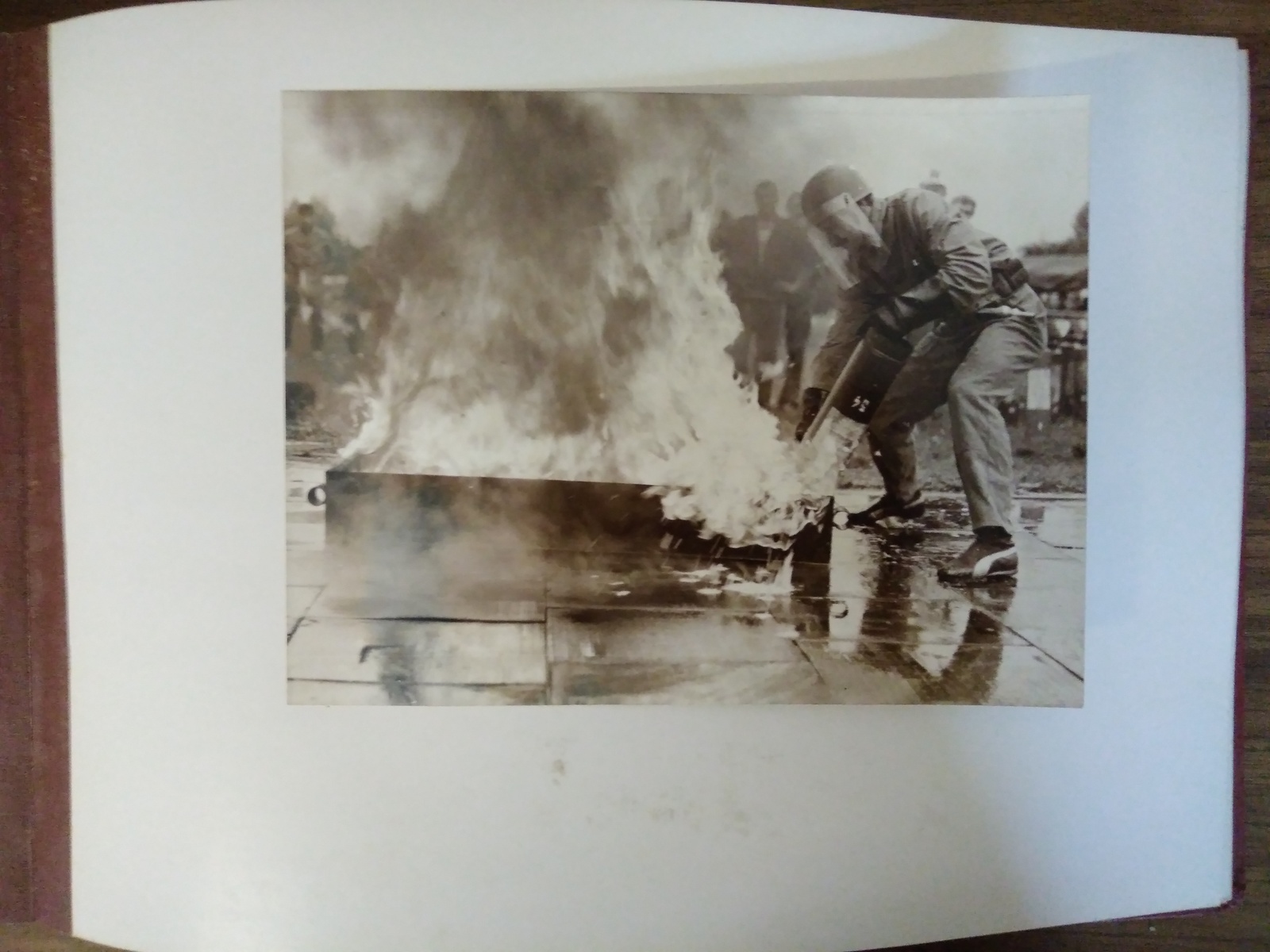 Album from Voronezh - My, 1988, the USSR, Voronezh, Competitions, Firefighters, Photo album, The photo, Longpost