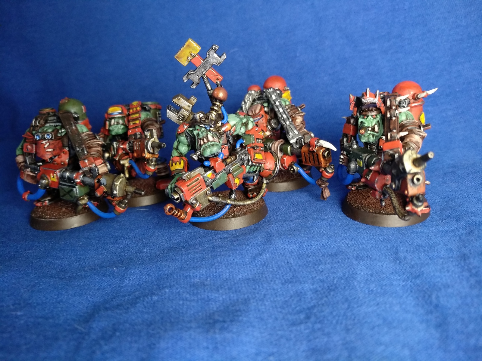 And again warhammer and orcs) - My, Longpost, Wh miniatures, Warhammer 40k, Orcs, Painting miniatures, Miniature, My