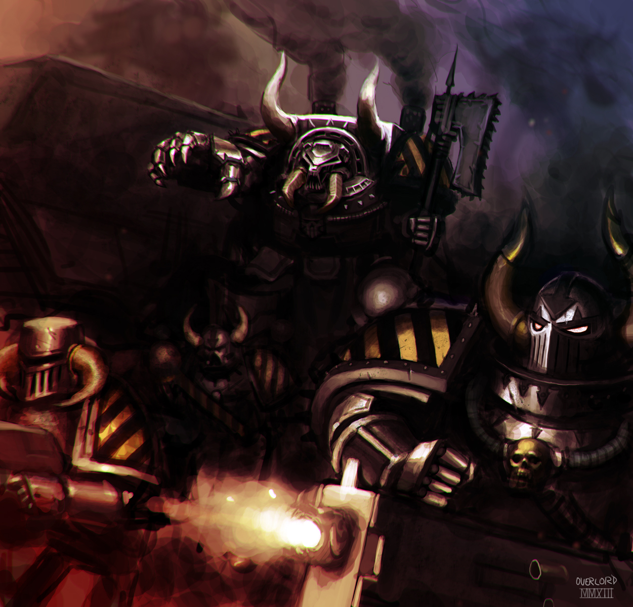 Fourth Legion - Warhammer 40k, Iron warriors, Chaos space marines, Wh Art