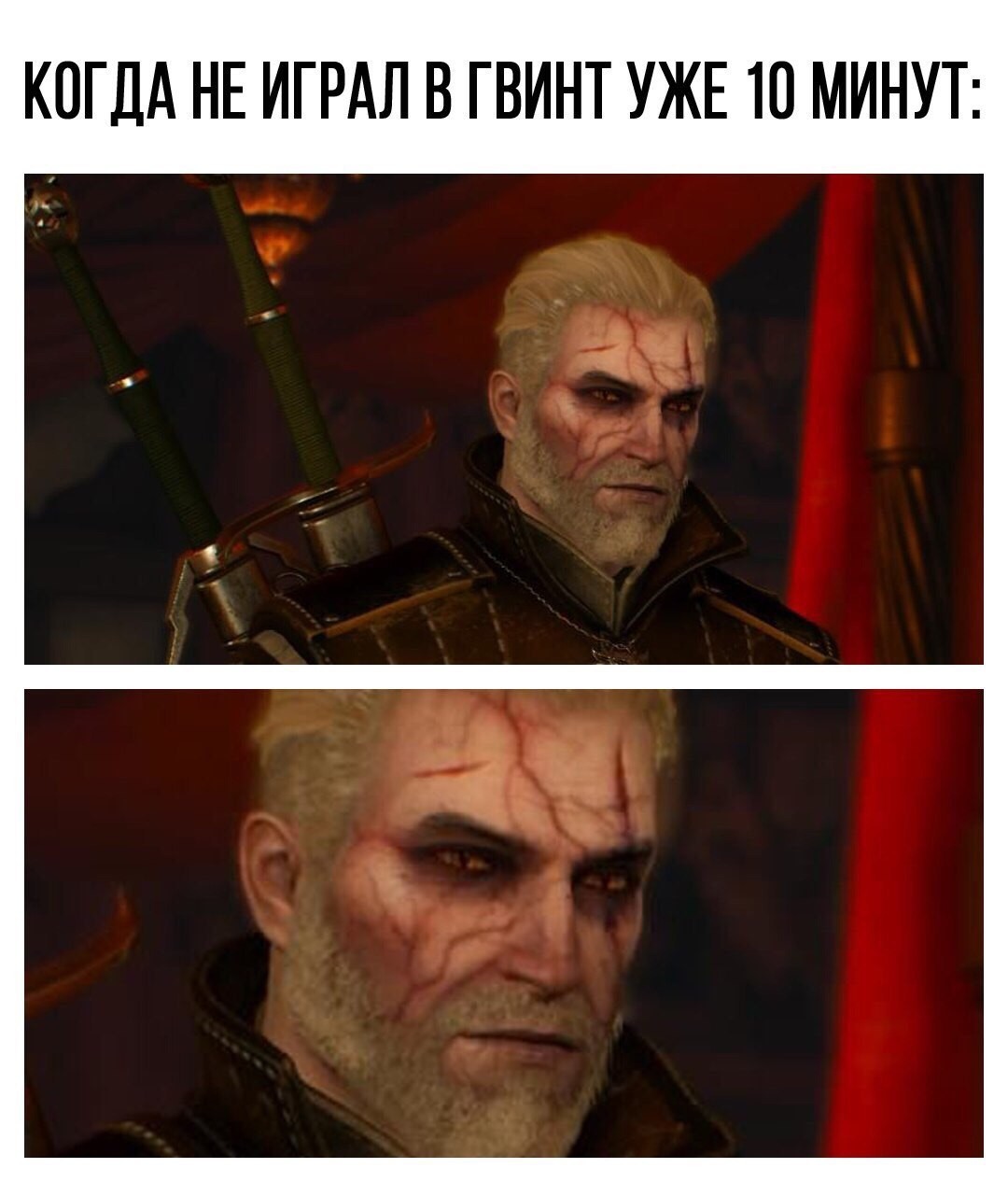 Gwent and Geralt - The Witcher 3: Wild Hunt, Geralt of Rivia, Gwent, Drugs, I don't care at all