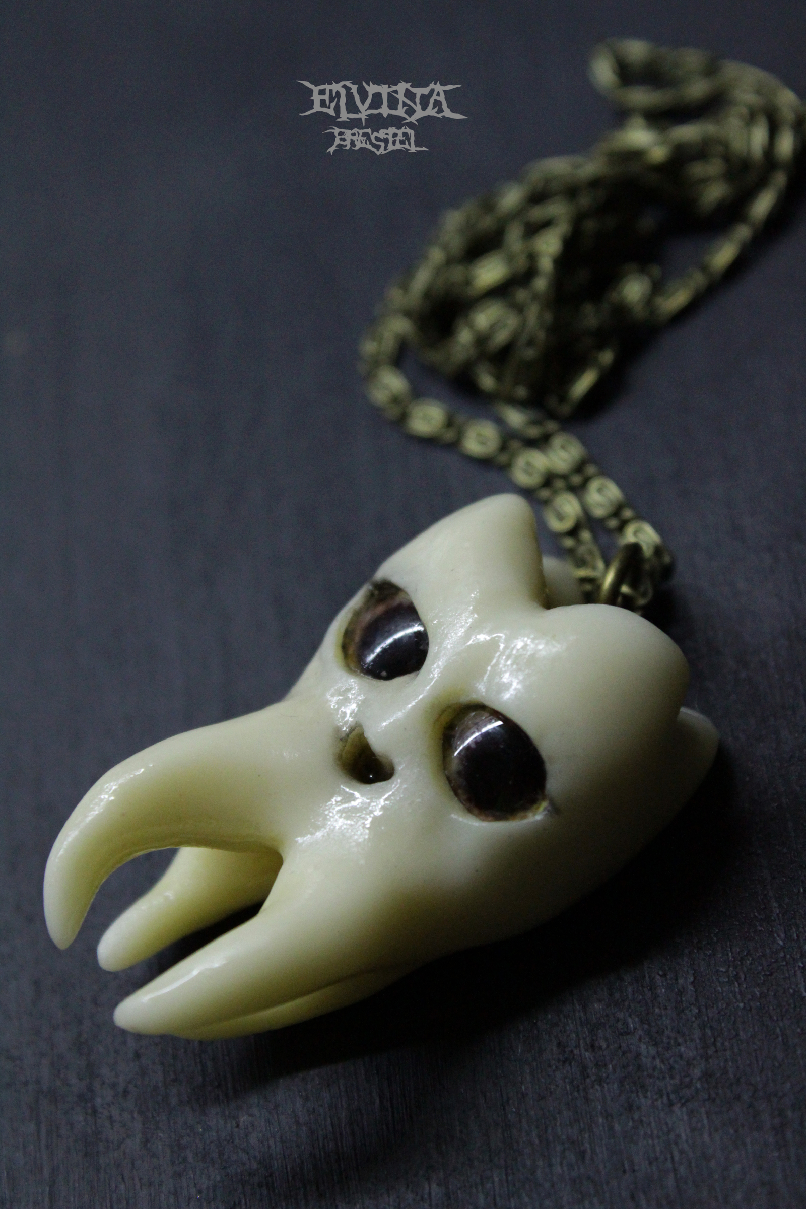 Sweet tooth.) - My, Polymer clay, Eyes, Milota, Longpost