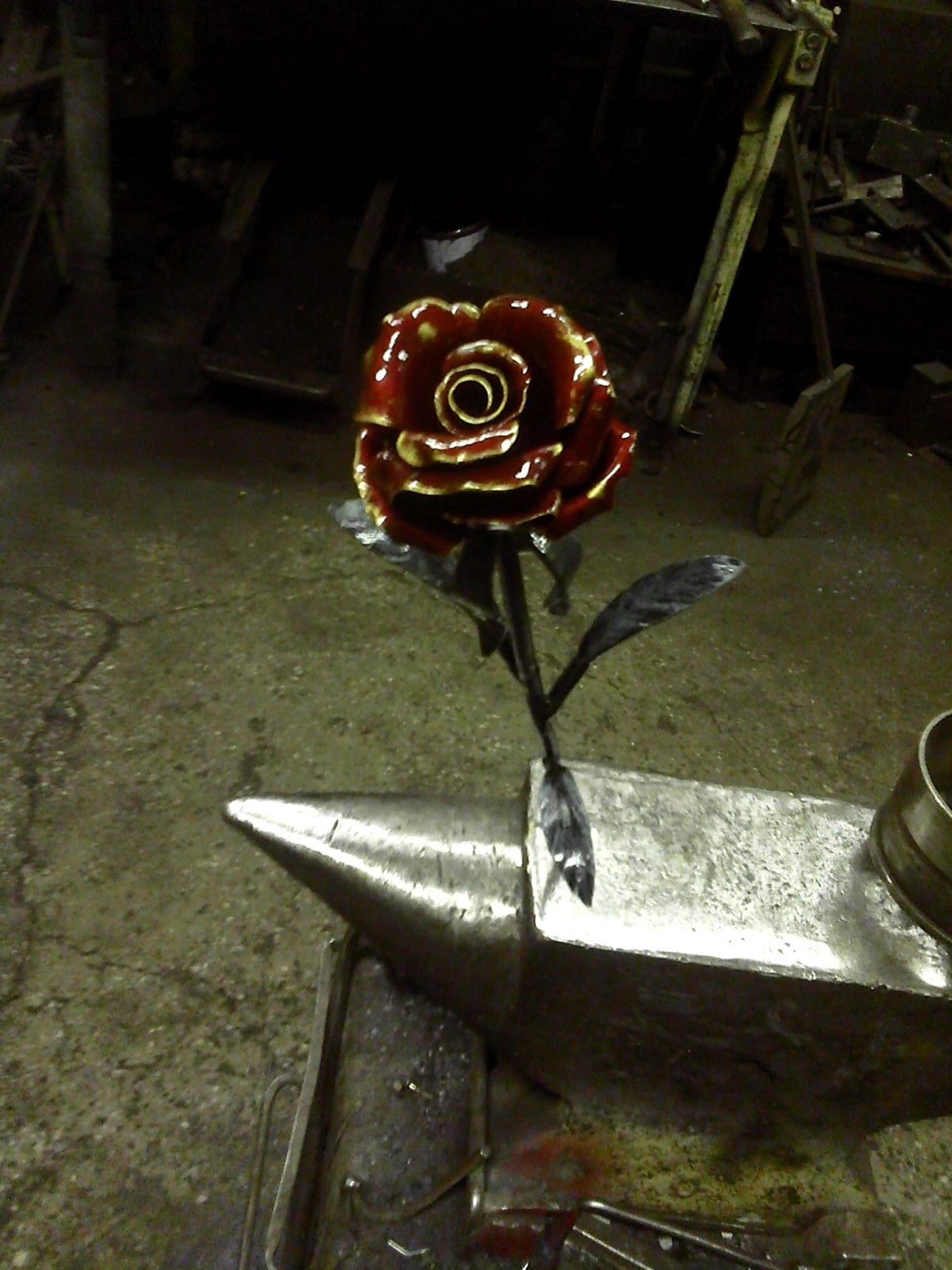Ковка розы из металла самостоятельное изготовление
