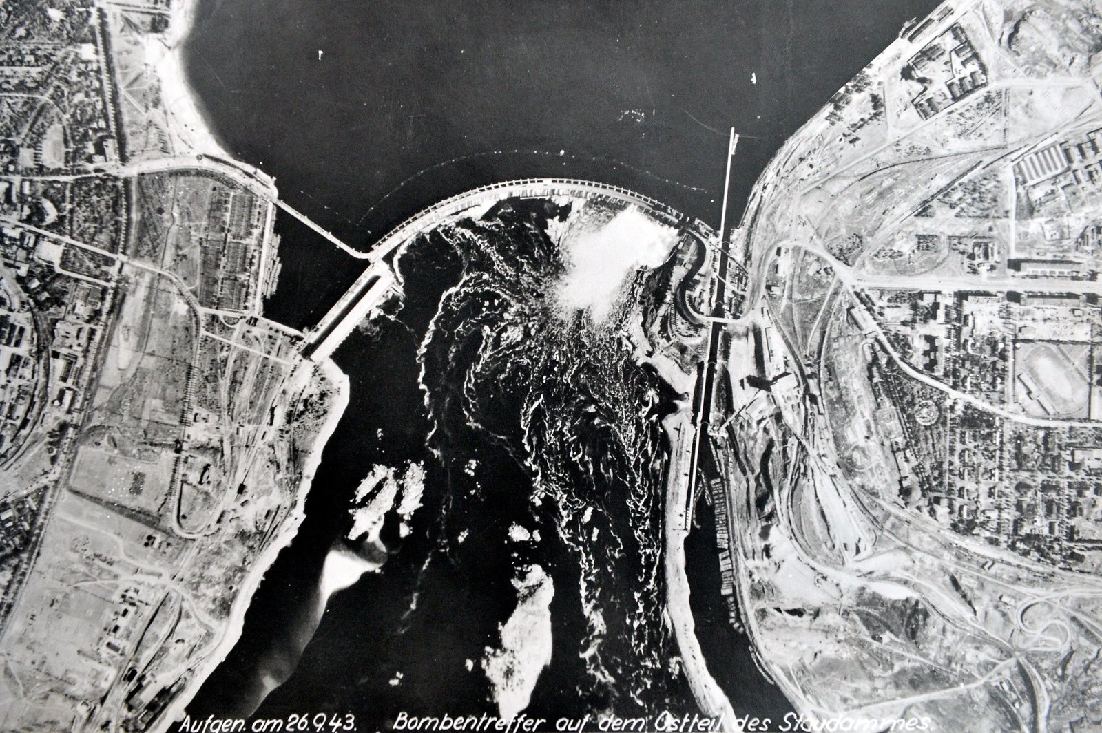 Pictures of the DneproGES dam and its environs were taken in 1941-1944 by the German military - Dneproges, Zaporizhzhia, The photo, Longpost