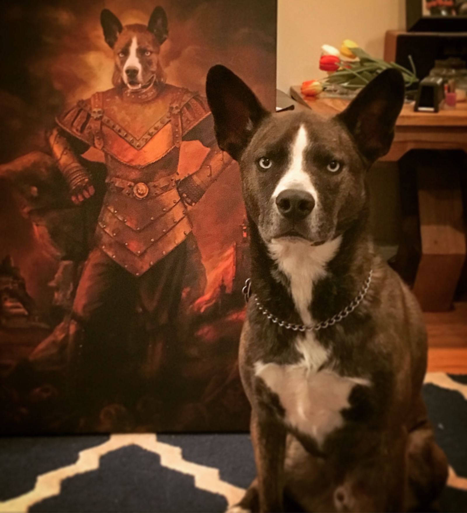 Prince Vigo Karpatsky - destroyer of toys - Dog, Vigo of the Carpathians, Painting, 9GAG