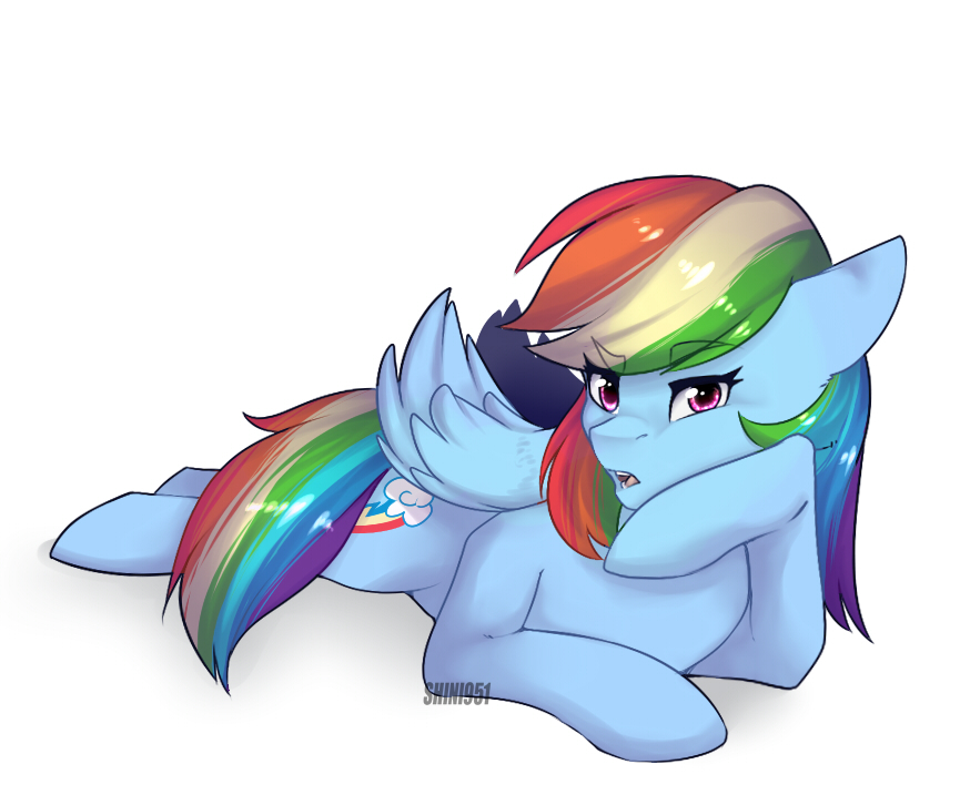 Дэши - Моё, My Little Pony, Rainbow Dash, PonyArt