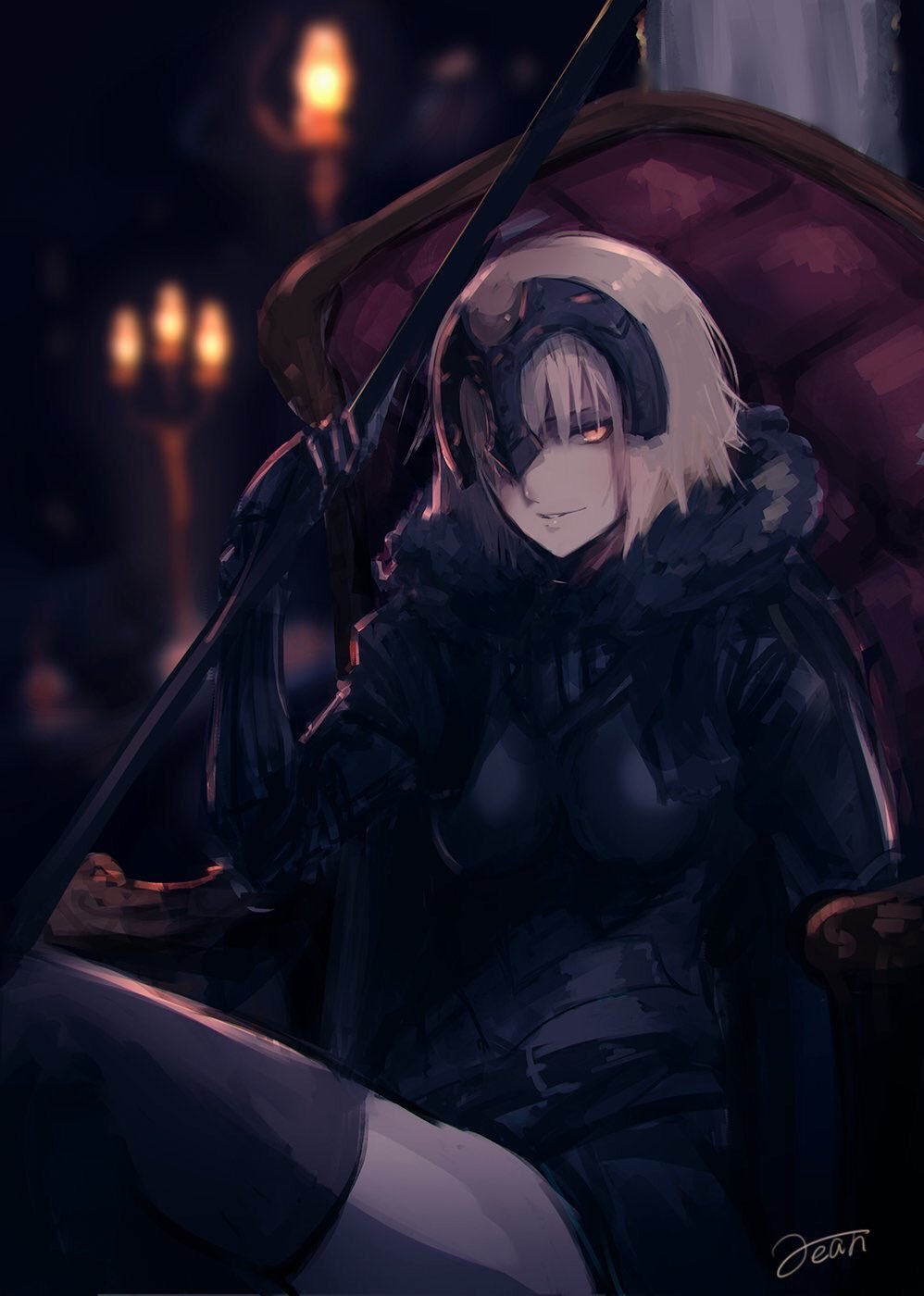 Jeanne alter - Anime art, Anime, Fate, Jeanne alter, 