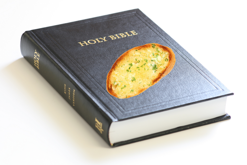 Bible of garlic bread - Reddit, , Garlic bread, Bible