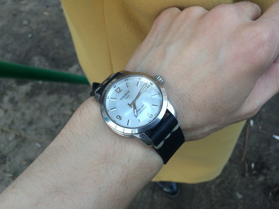 Ремешок для часов Tissot. - Моё, Рукоделие без процесса, Ремешок, Remeshok68, Ручная работа, Воронеж, Тамбов, Длиннопост