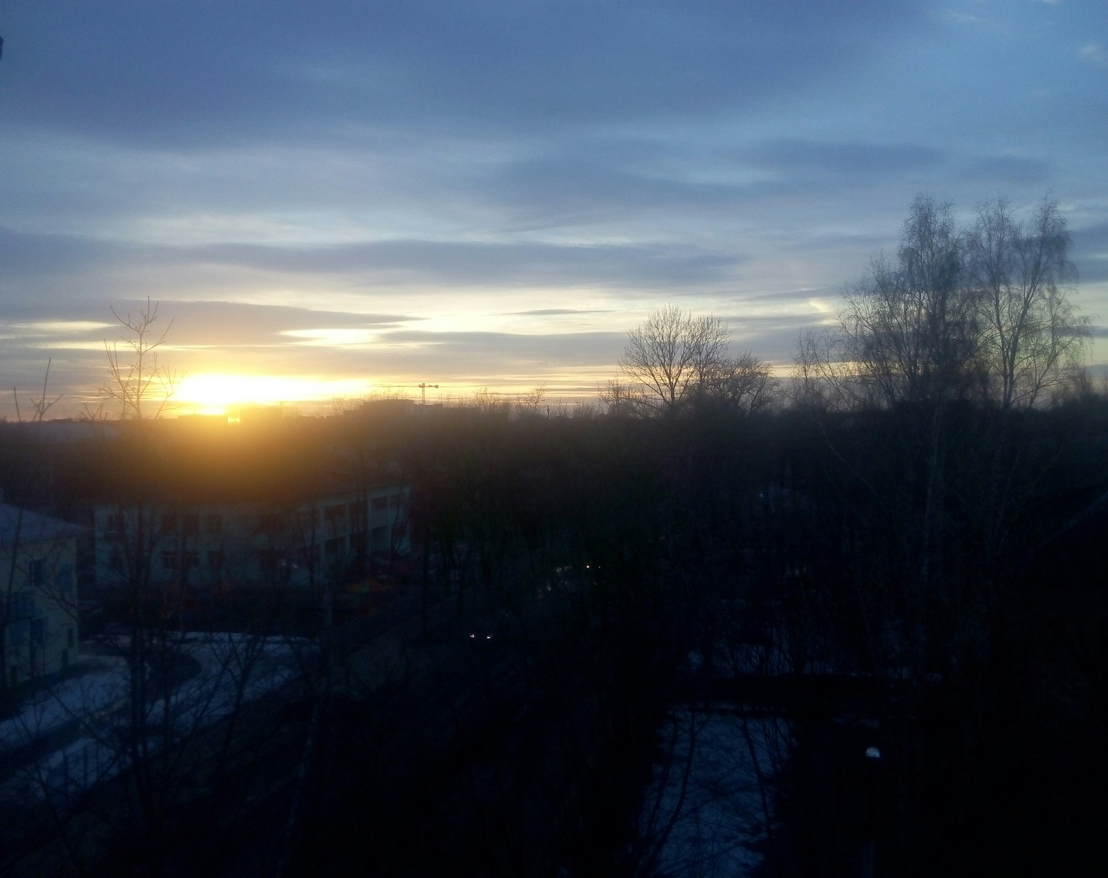 dawn - My, Tver, dawn, Not photoshop