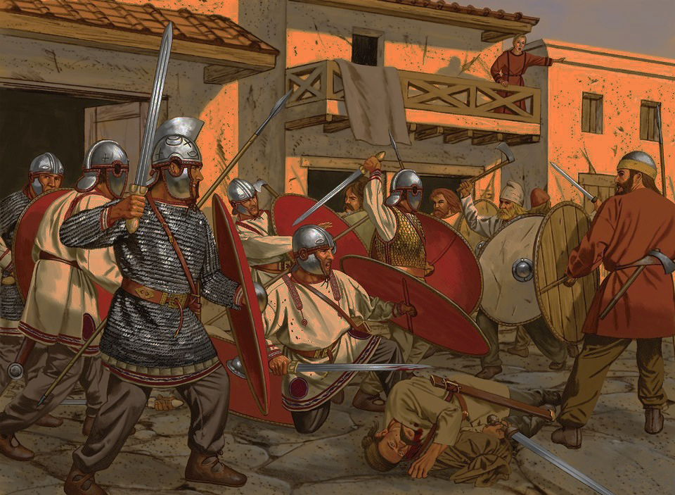 Battle of Adrianople. The beginning of the collapse of the Roman Empire. - Battle, The Roman Empire, The emperor, Barbarian, , Meat grinder, Ancient Rome, Antiquity, Longpost