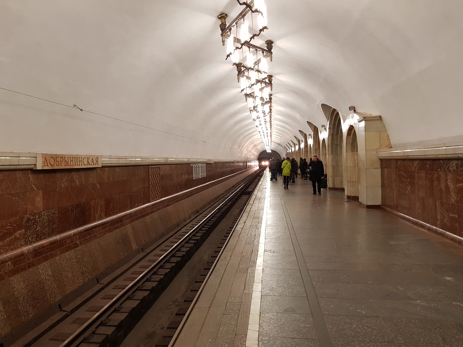 Экскурсия по станции метро Добрынинская. Москва. | Пикабу